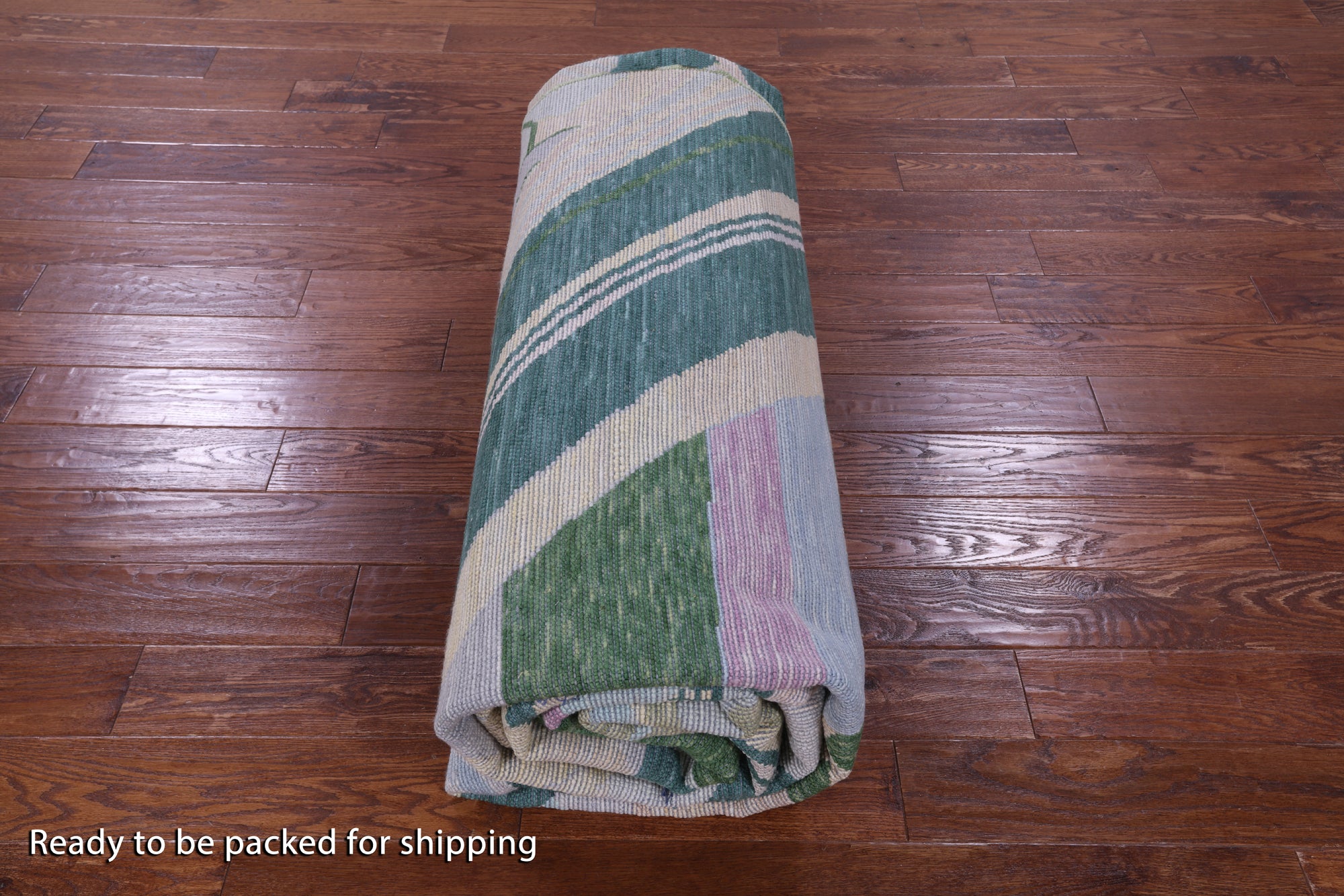 Tribal Moroccan Hand Knotted Wool Rug - 10' 3" X 14' 0" - Golden Nile