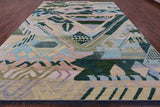 Tribal Moroccan Hand Knotted Wool Rug - 10' 3" X 14' 0" - Golden Nile