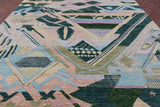 Tribal Moroccan Hand Knotted Wool Rug - 10' 3" X 14' 0" - Golden Nile