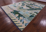 Tribal Moroccan Hand Knotted Wool Rug - 10' 3" X 14' 0" - Golden Nile