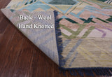 Tribal Moroccan Hand Knotted Wool Rug - 10' 3" X 14' 0" - Golden Nile
