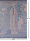 Tribal Moroccan Hand Knotted Wool Rug - 9' 10" X 13' 8" - Golden Nile