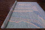 Tribal Moroccan Hand Knotted Wool Rug - 9' 10" X 13' 8" - Golden Nile