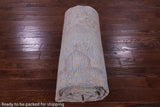 Ivory Persian Tabriz Hand Knotted Wool Rug - 10' 1" X 14' 0" - Golden Nile