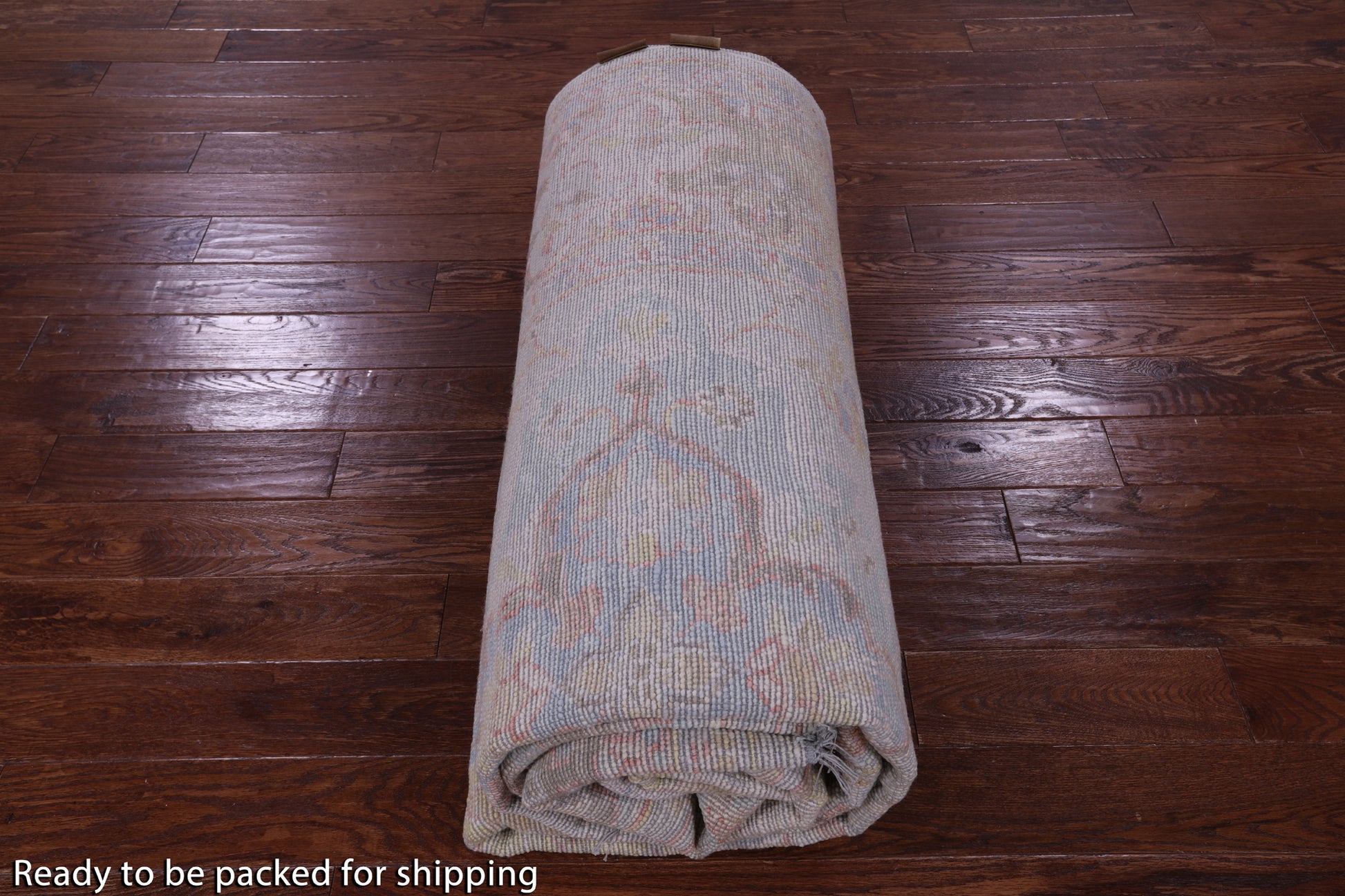 Ivory Persian Tabriz Hand Knotted Wool Rug - 10' 1" X 14' 0" - Golden Nile