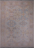 Ivory Persian Tabriz Hand Knotted Wool Rug - 10' 1" X 14' 0"