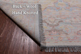 Ivory Persian Tabriz Hand Knotted Wool Rug - 10' 1" X 14' 0"