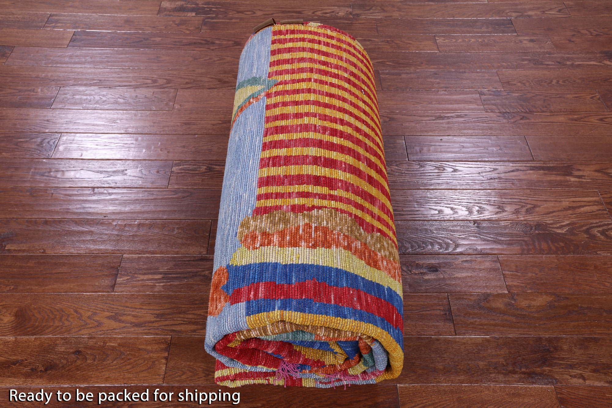 Tribal Moroccan Handmade Wool Rug - 10' 2" X 14' 0" - Golden Nile