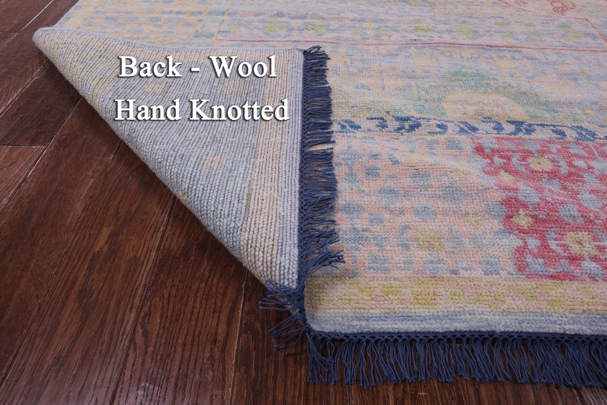 Geometric Persian Mamluk Hand Knotted Wool Rug - 10' 3" X 13' 10" - Golden Nile