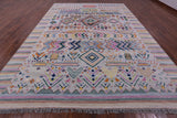 Tribal Moroccan Hand Knotted Wool Rug - 10' 2" X 13' 11" - Golden Nile