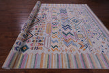 Tribal Moroccan Hand Knotted Wool Rug - 10' 2" X 13' 11" - Golden Nile