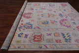 SUPER SALE Ivory Turkish Oushak Handmade Wool Rug - 10' 2" X 13' 11"