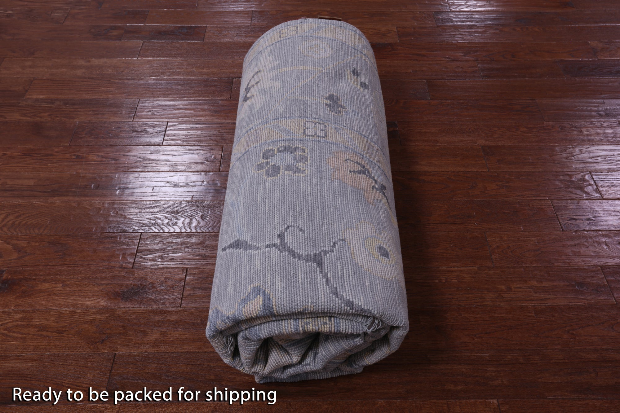 Grey Square Persian Sultanabad Hand Knotted Wool Rug - 10' 0" X 10' 2" - Golden Nile