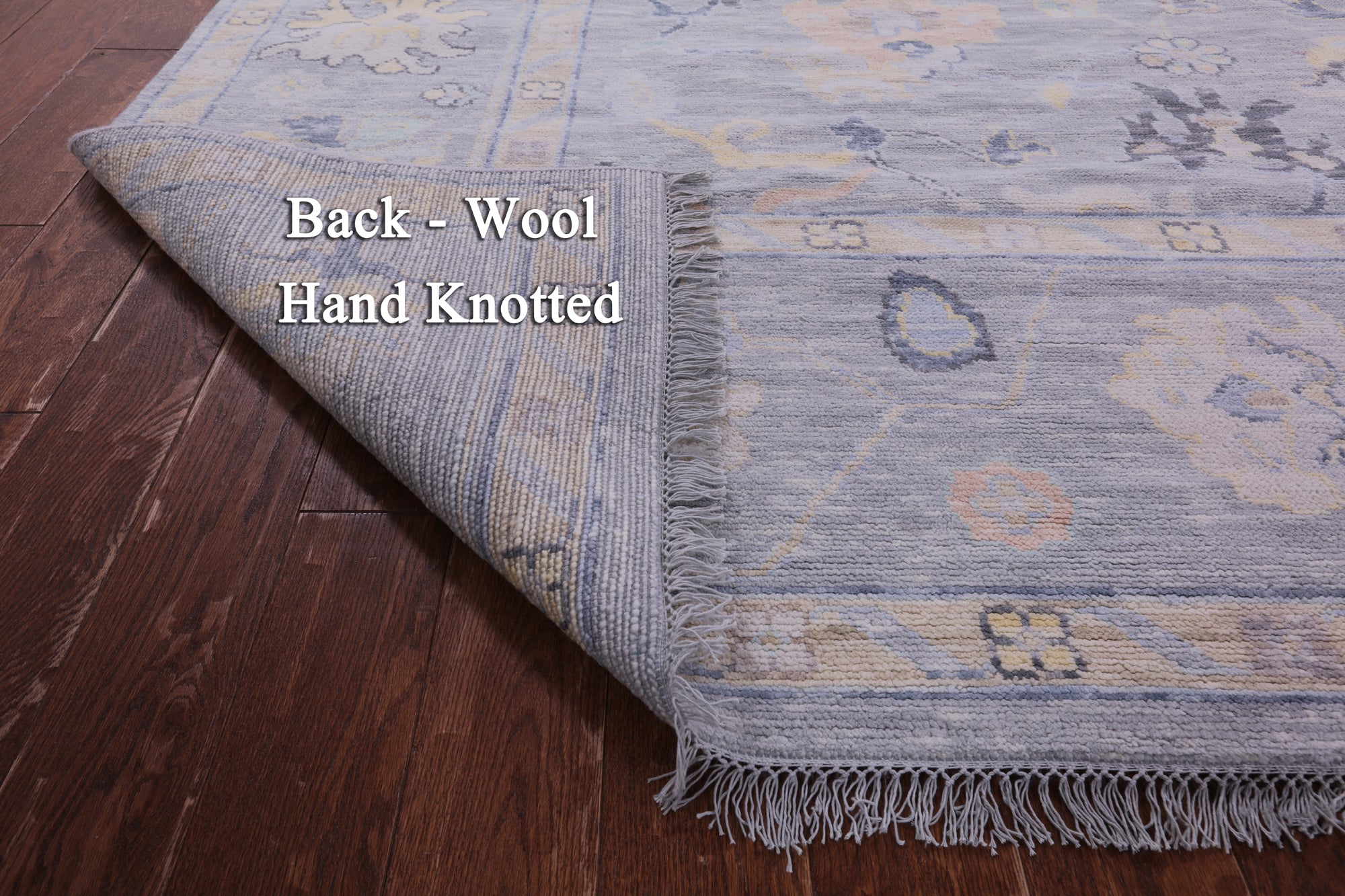 Grey Square Persian Sultanabad Hand Knotted Wool Rug - 10' 0" X 10' 2" - Golden Nile