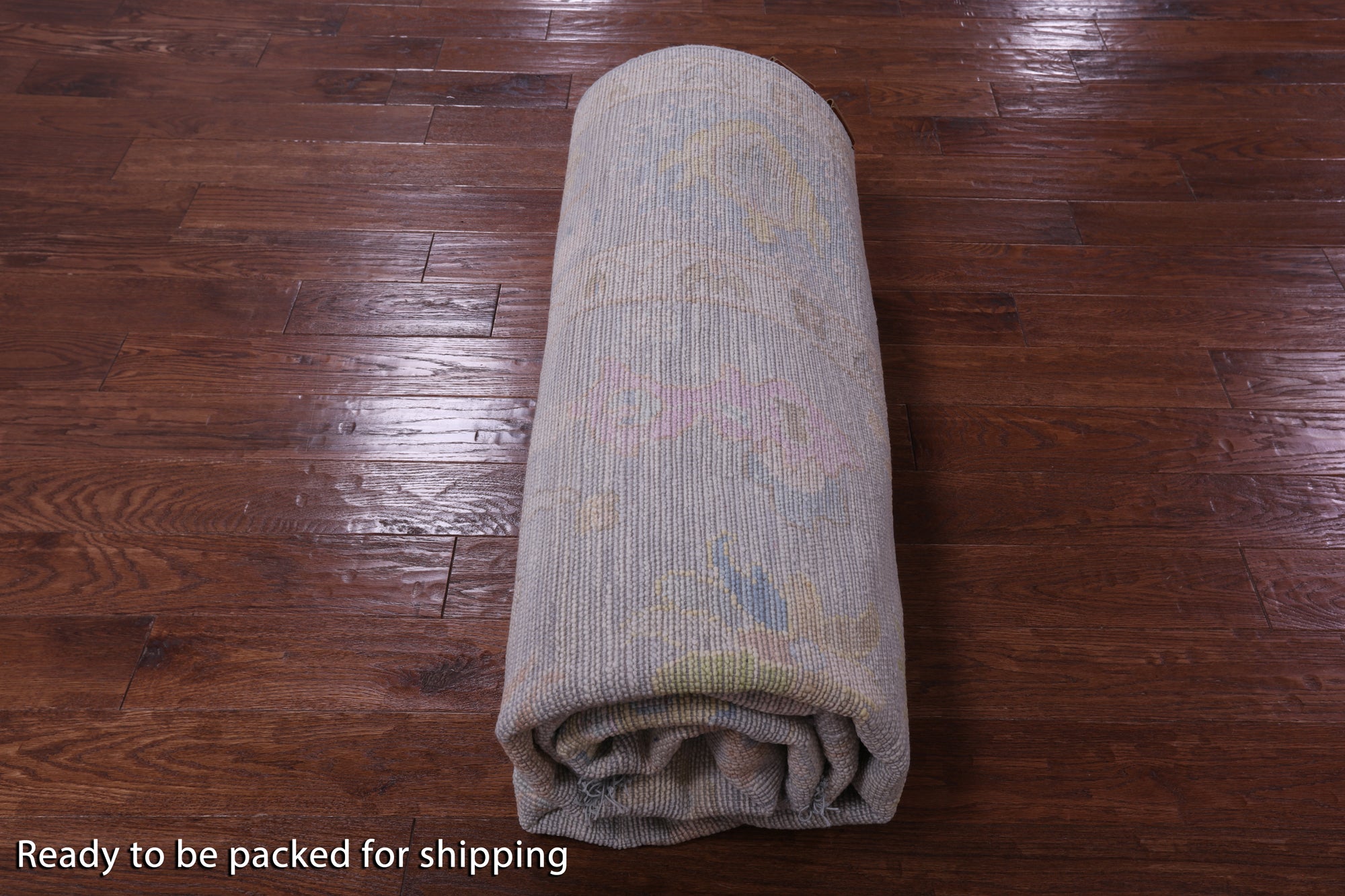 Silver Square Persian Sultanabad Handmade Wool Rug - 9' 11" X 10' 0" - Golden Nile