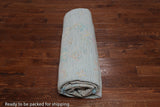 SUPER SALE Blue Square Persian Sultanabad Hand Knotted Wool Rug - 9' 11" X 10' 1"
