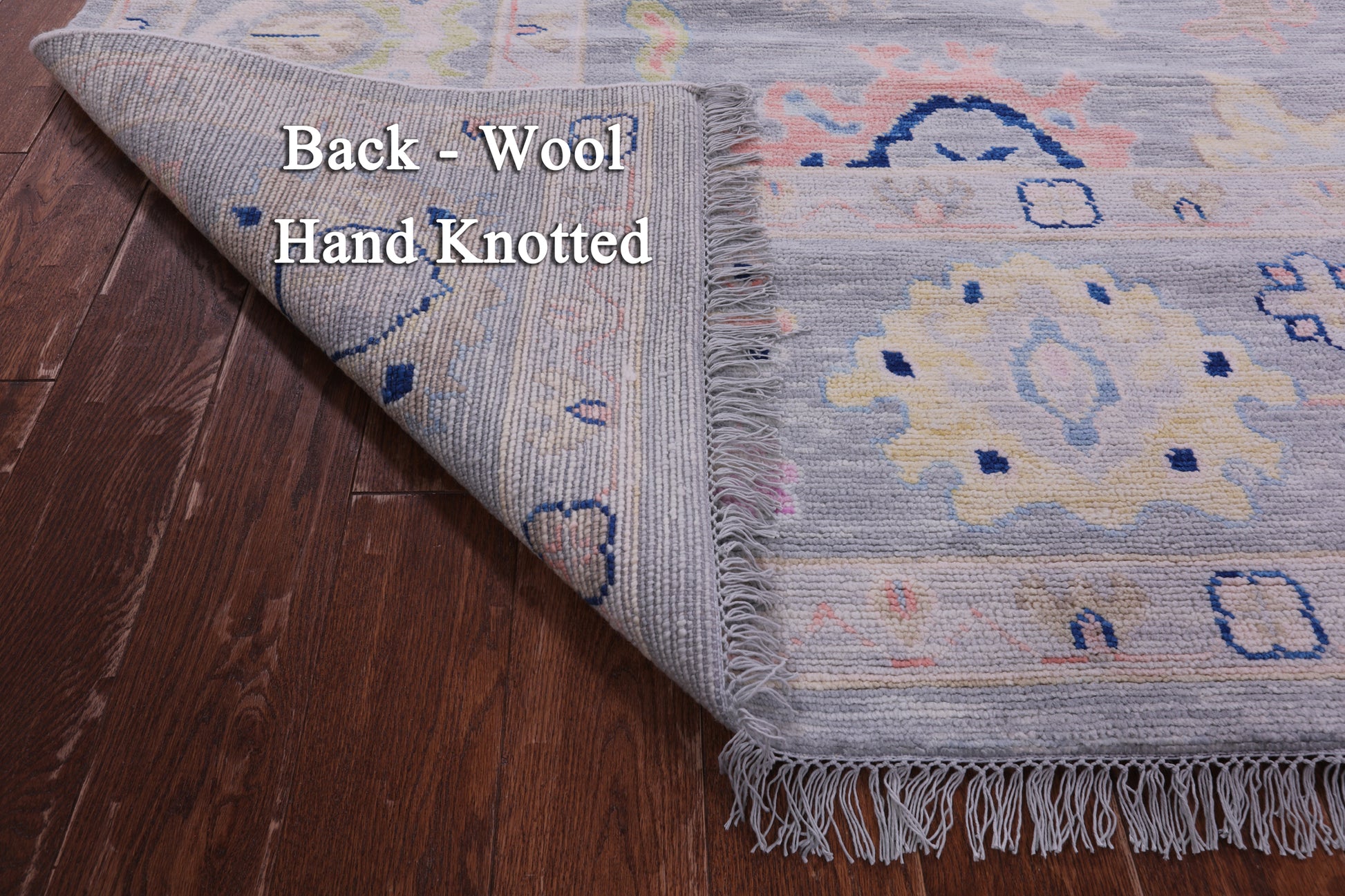 Grey Square Persian Sultanabad Hand Knotted Wool Rug - 9' 11" X 10' 2" - Golden Nile