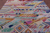 Tribal Moroccan Handmade Wool Rug - 9' 1" X 11' 6" - Golden Nile