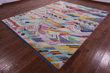 Tribal Moroccan Handmade Wool Rug - 9' 1" X 11' 6" - Golden Nile
