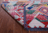 Tribal Moroccan Handmade Wool Rug - 8' 11" X 12' 1" - Golden Nile