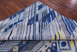 Tribal Moroccan Hand Knotted Wool Rug - 9' 1" X 11' 9" - Golden Nile
