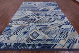 Tribal Moroccan Hand Knotted Wool Rug - 9' 0" X 11' 6" - Golden Nile