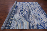 Tribal Moroccan Hand Knotted Wool Rug - 9' 0" X 11' 6" - Golden Nile