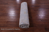 Silver Square Persian Sultanabad Hand Knotted Wool Rug - 8' 11" X 9' 3" - Golden Nile