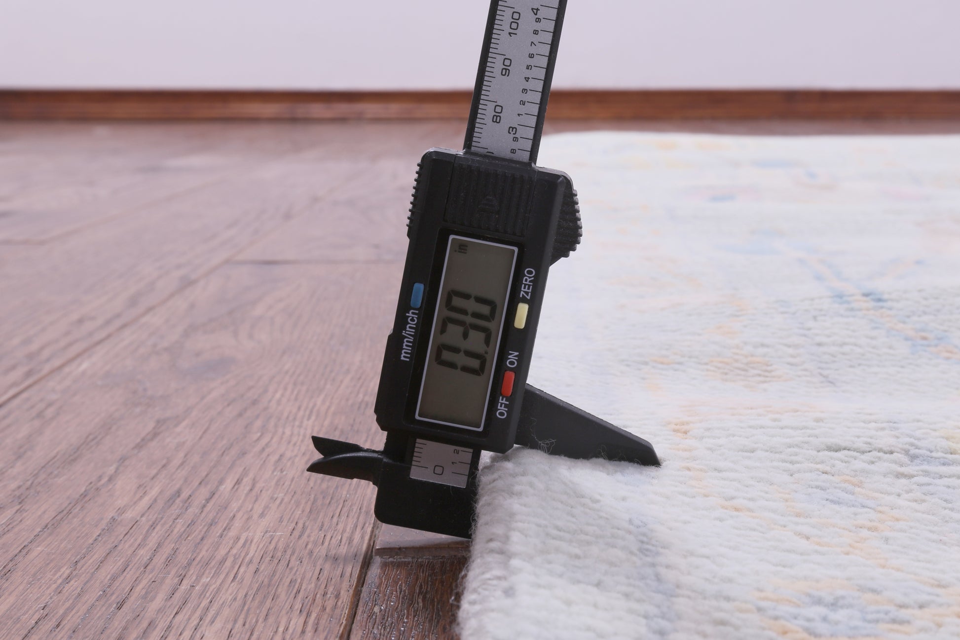 Light Blue Square Turkish Oushak Hand Knotted Wool Rug - 9' 1" X 9' 2" - Golden Nile