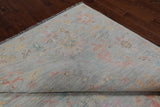 SUPER SALE Silver Square Persian Sultanabad Handmade Wool Rug - 8' 11" X 9' 1"