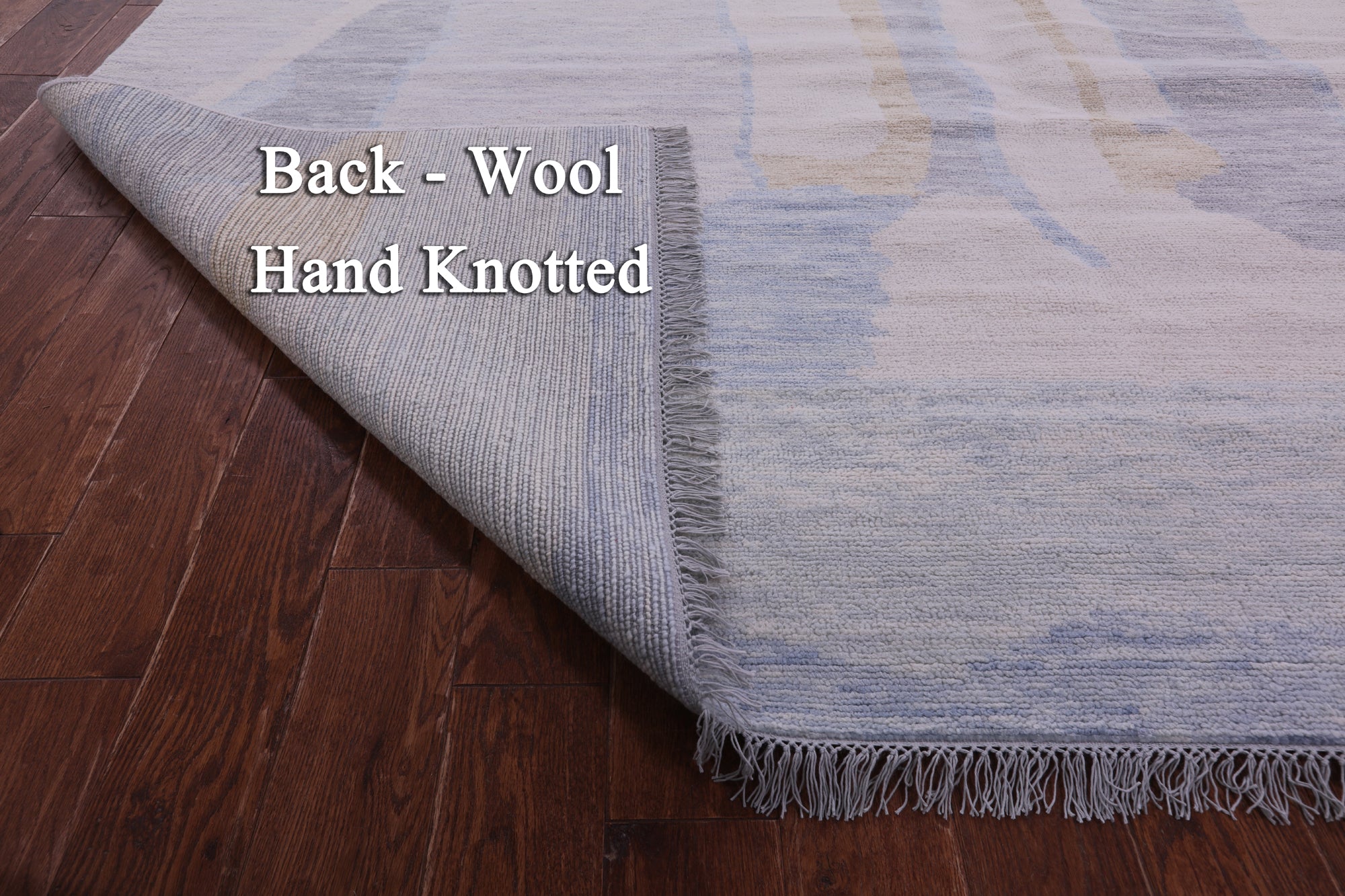 Tribal Moroccan Hand Knotted Wool Rug - 9' 1" X 11' 8" - Golden Nile