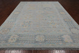 Silver Persian Heriz Serapi Hand Knotted Wool Rug - 9' 3" X 12' 1"