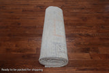Silver Tribal Persian Gabbeh Hand Knotted Wool Rug - 8' 11" X 19' 6"