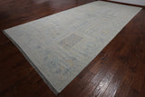 Silver Tribal Persian Gabbeh Hand Knotted Wool Rug - 8' 11" X 19' 6"
