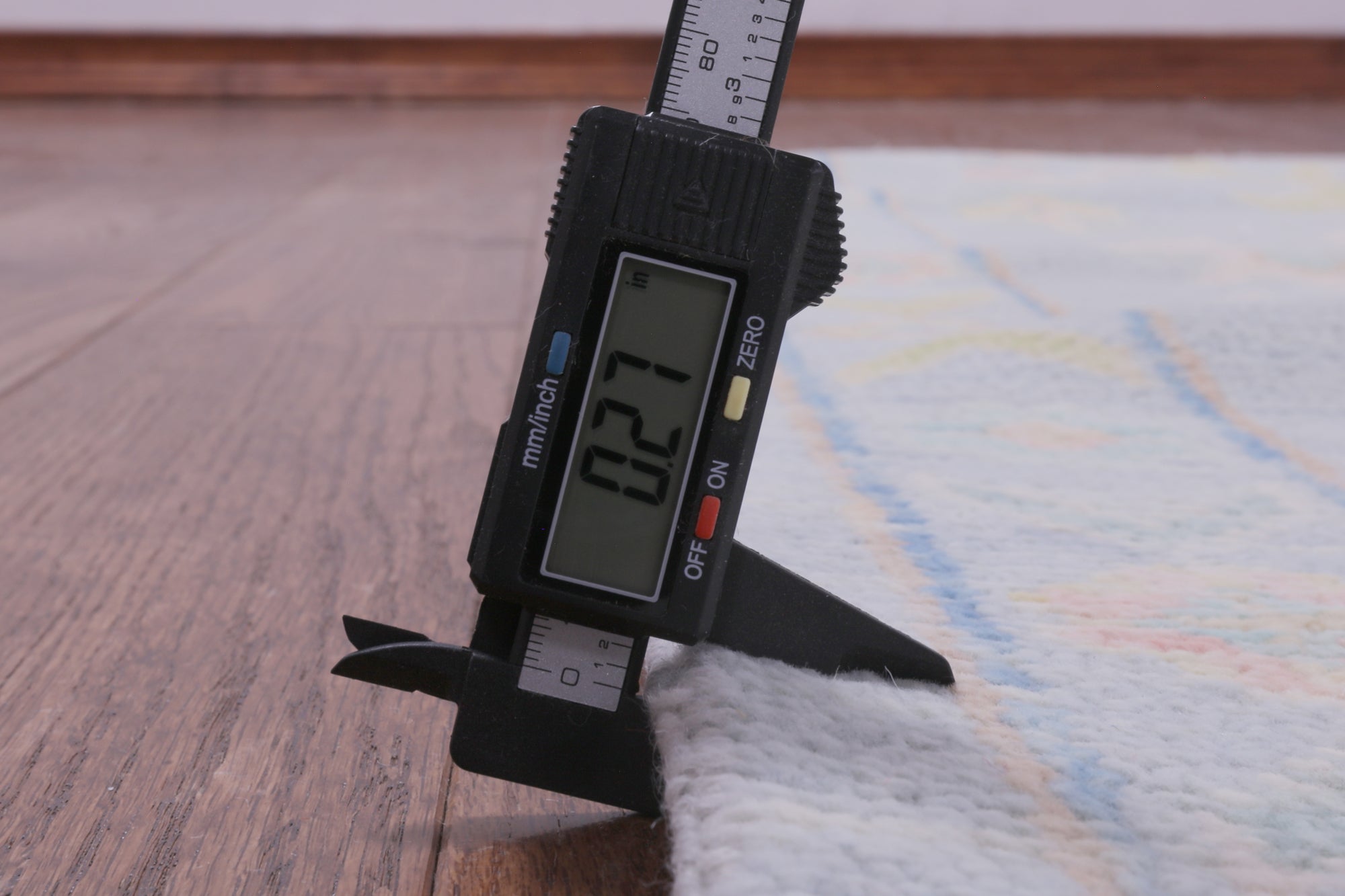 Light Blue Square Persian Sultanabad Handmade Wool Rug - 9' 11" X 10' 2" - Golden Nile