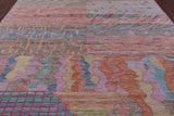 Tribal Moroccan Hand Knotted Wool Rug - 10' 3" X 14' 0" - Golden Nile