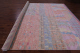 Tribal Moroccan Hand Knotted Wool Rug - 10' 3" X 14' 0" - Golden Nile