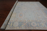 SUPER SALE Silver Persian Sultanabad Hand Knotted Wool Rug - 12' 2" X 15' 0"