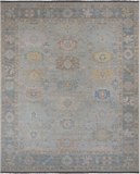 SUPER SALE Silver Persian Sultanabad Hand Knotted Wool Rug - 12' 2" X 15' 0"