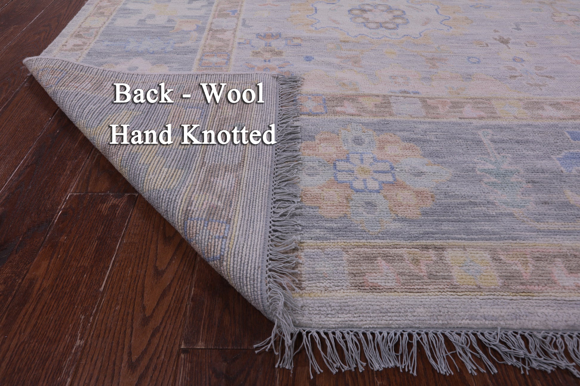 Silver Persian Sultanabad Hand Knotted Wool Rug - 12' 2" X 15' 0" - Golden Nile