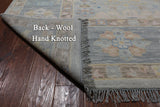 SUPER SALE Silver Persian Sultanabad Hand Knotted Wool Rug - 12' 2" X 15' 0"