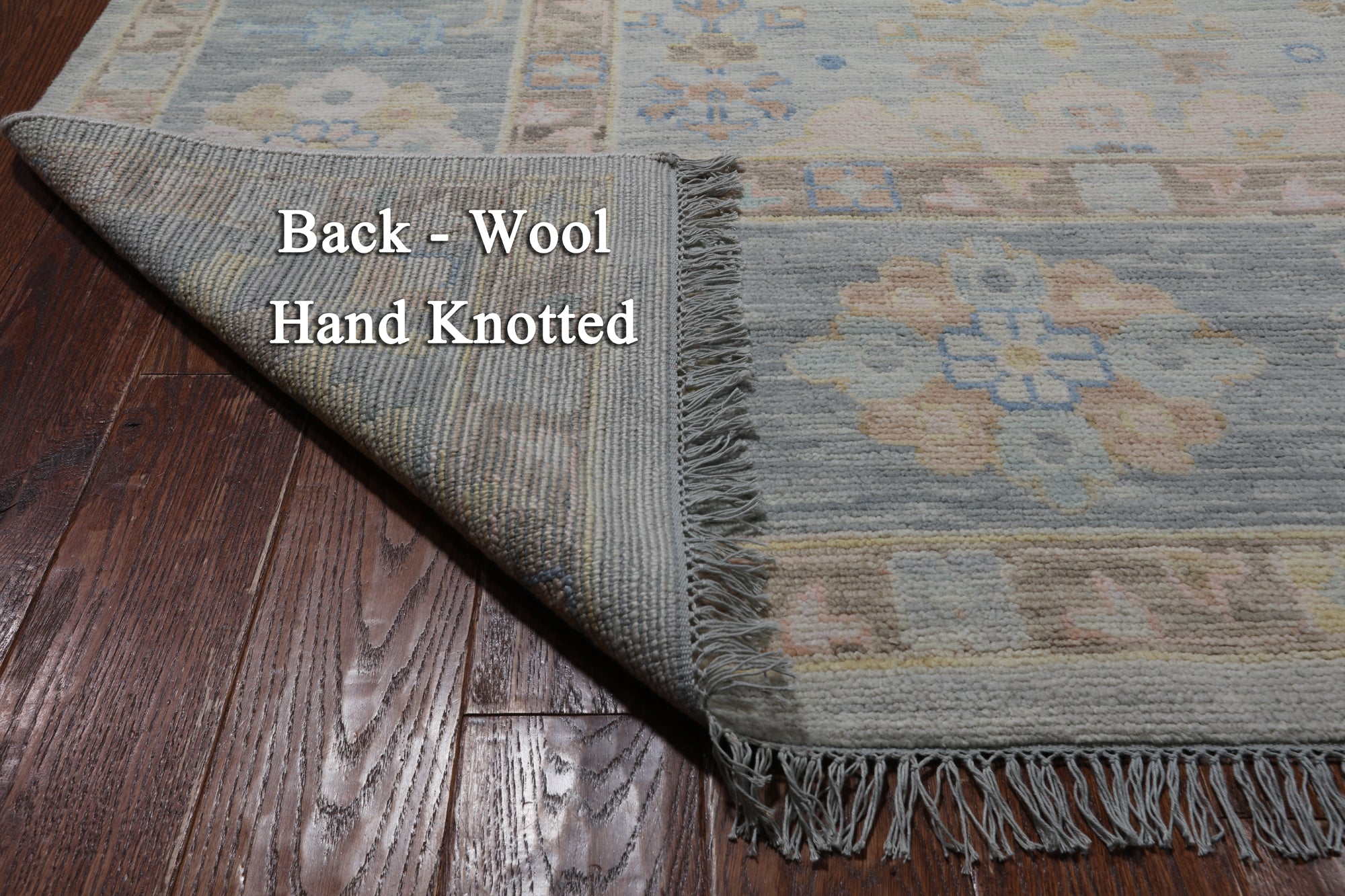 SUPER SALE Silver Persian Sultanabad Hand Knotted Wool Rug - 12' 2" X 15' 0"
