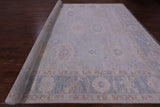 Silver Persian Sultanabad Hand Knotted Wool Rug - 12' 2" X 15' 0" - Golden Nile