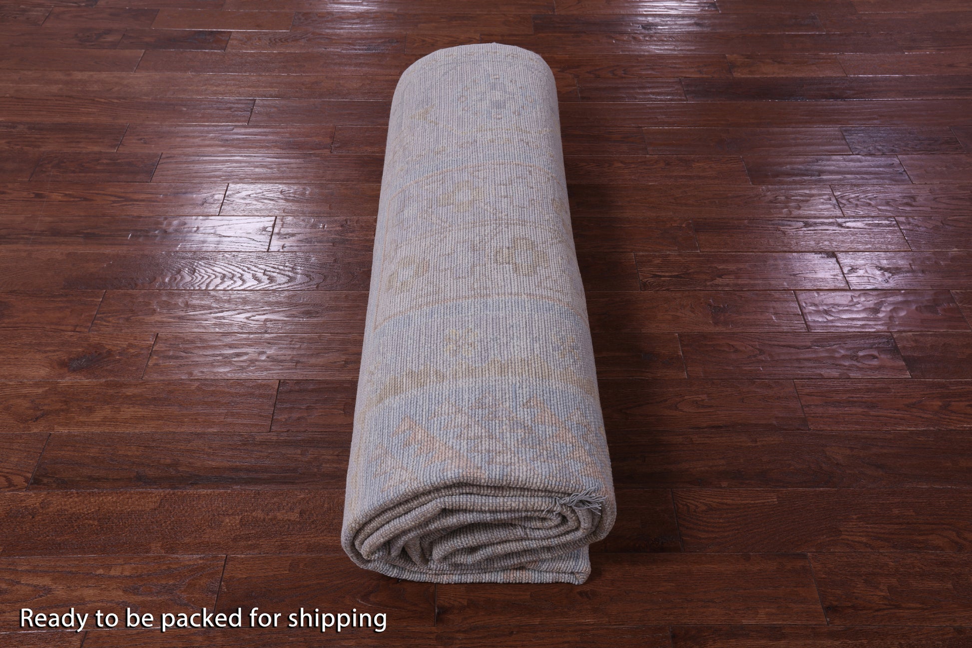 Silver Tribal Persian Gabbeh Handmade Wool Rug - 8' 2" X 15' 3" - Golden Nile