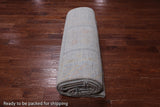 Silver Tribal Persian Gabbeh Handmade Wool Rug - 8' 2" X 15' 3"
