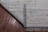 Silver Tribal Persian Gabbeh Handmade Wool Rug - 8' 2" X 15' 3"