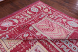 Pink Tribal Persian Gabbeh Handmade Wool Rug - 9' 1" X 19' 8" - Golden Nile