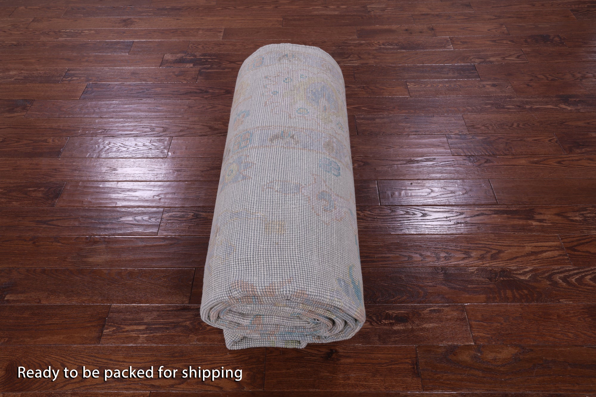 Ivory Persian Sultanabad Hand Knotted Wool Rug - 9' 11" X 14' 0" - Golden Nile