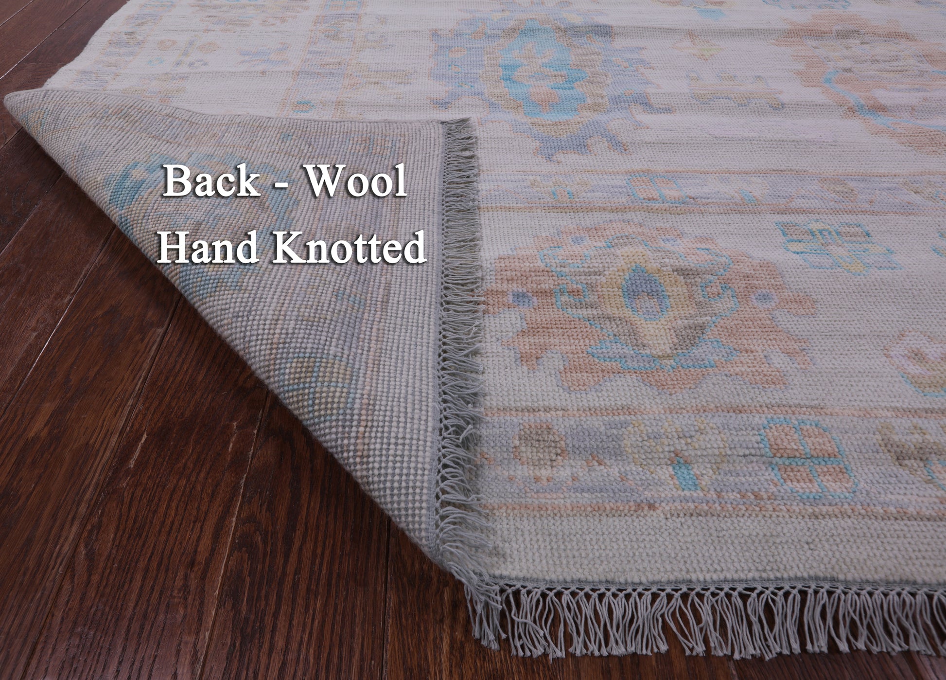 Ivory Persian Sultanabad Hand Knotted Wool Rug - 9' 11" X 14' 0" - Golden Nile