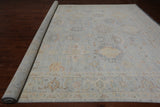 Grey Persian Fine Serapi Hand Knotted Wool Rug - 12' 0" X 14' 11"